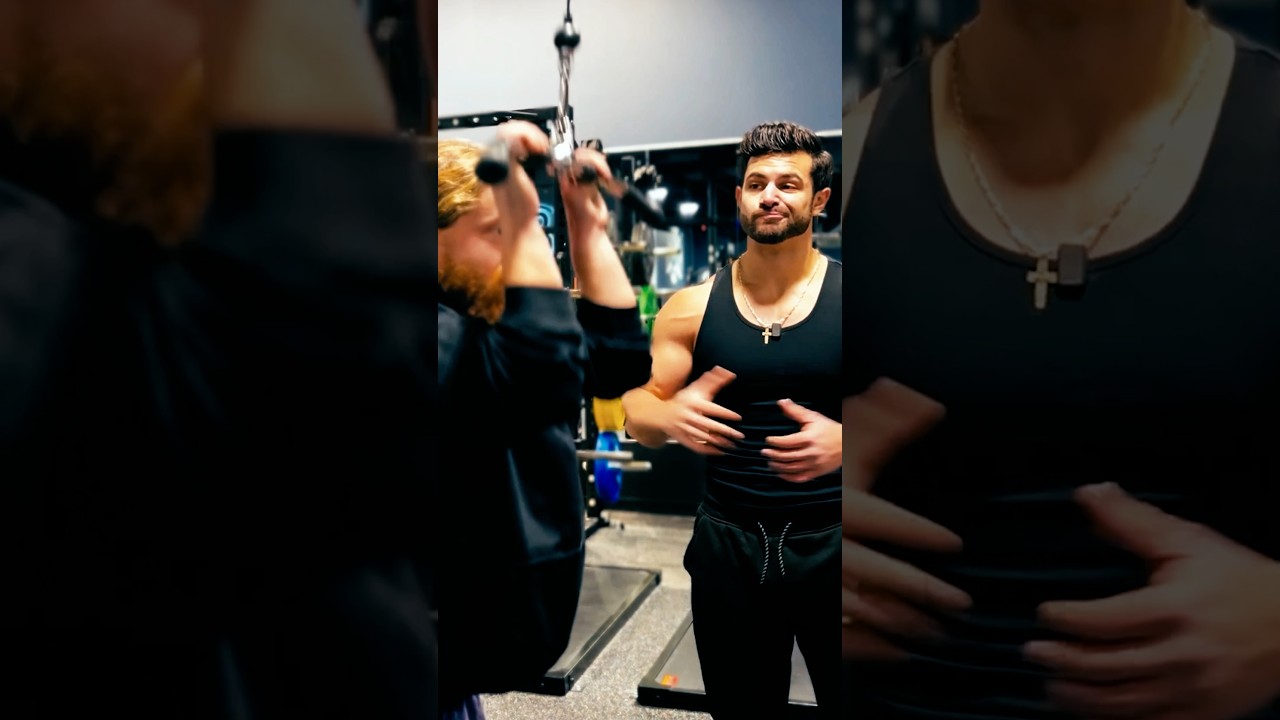 Assisting triceps push down past failure
