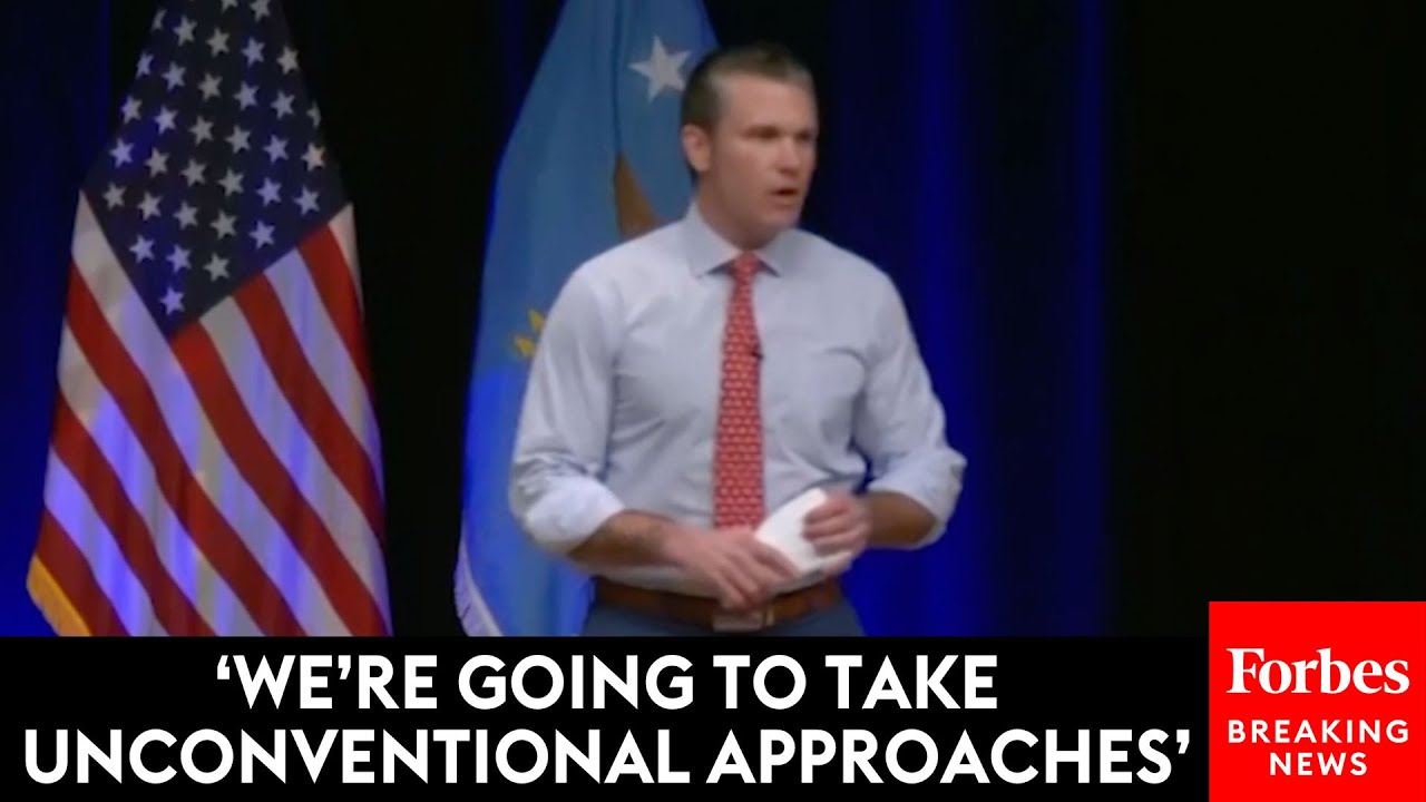 WATCH: Defense Sec. Hegseth Blasts DEI, Promotes Heterodox Approaches In Remarks To Pentagon Staff
