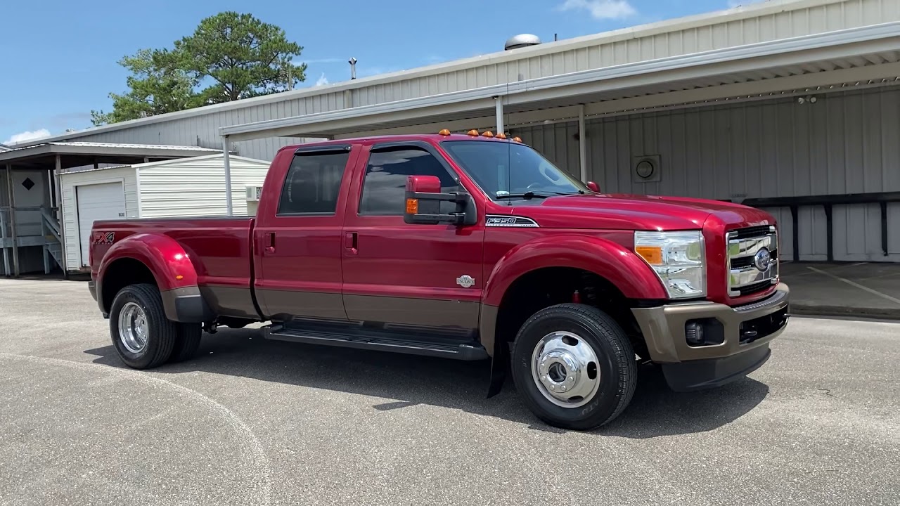 2015 FORD F350 KING RANCH 4x4 6.7L POWERSTROKE DIESEL FOR SALE