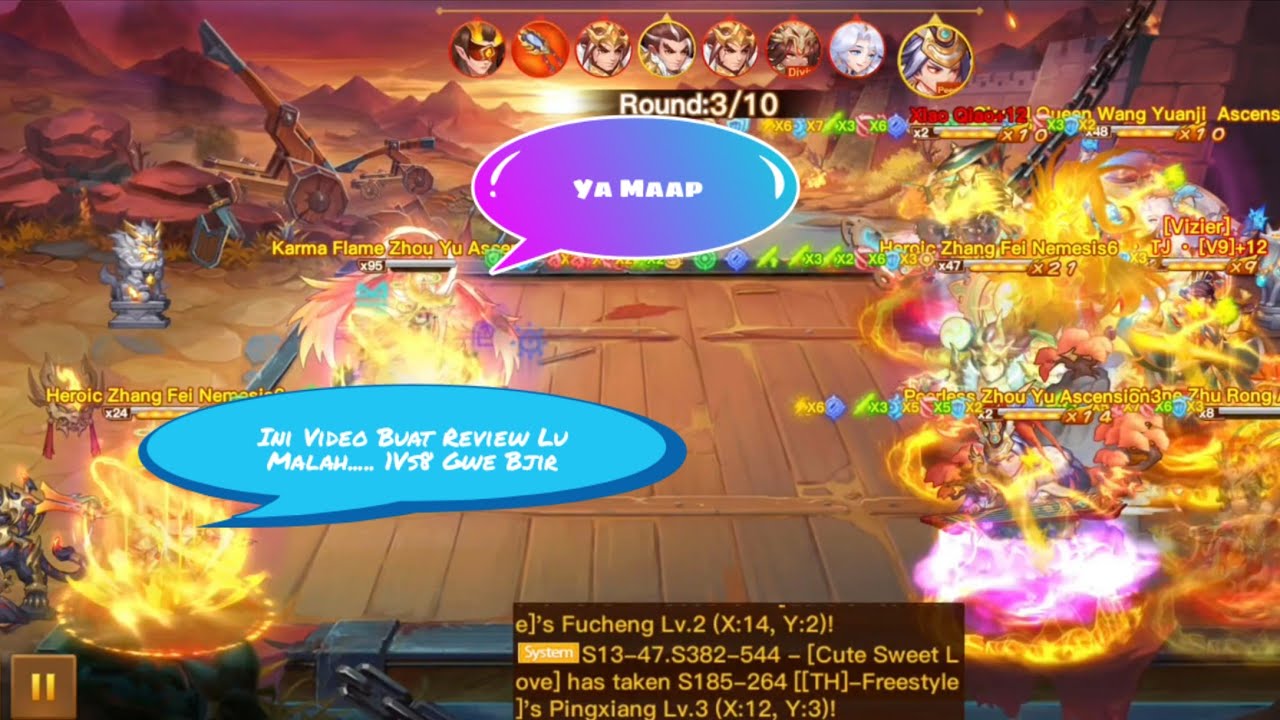 EDISI GAGAL REVIEW ZHOU YU (ZF VS EVERYBODY) 😠😠😠