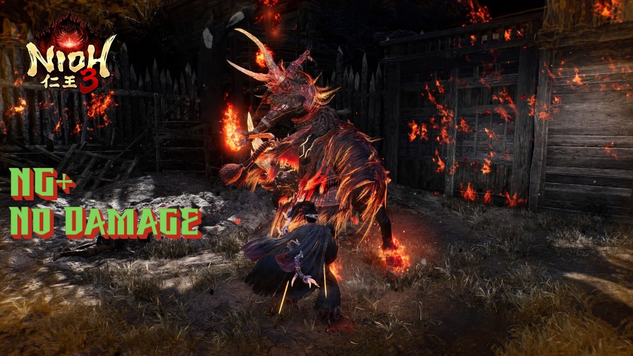 Nioh 3 - Sekiro Veteran Vs. Yamagata Masakage | NG+| No Damage.