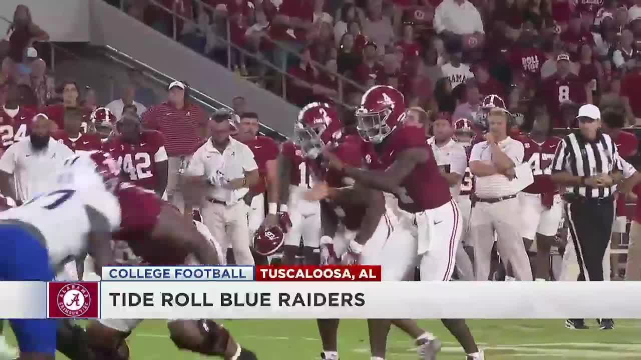 Tide Rolls the Blue Raiders