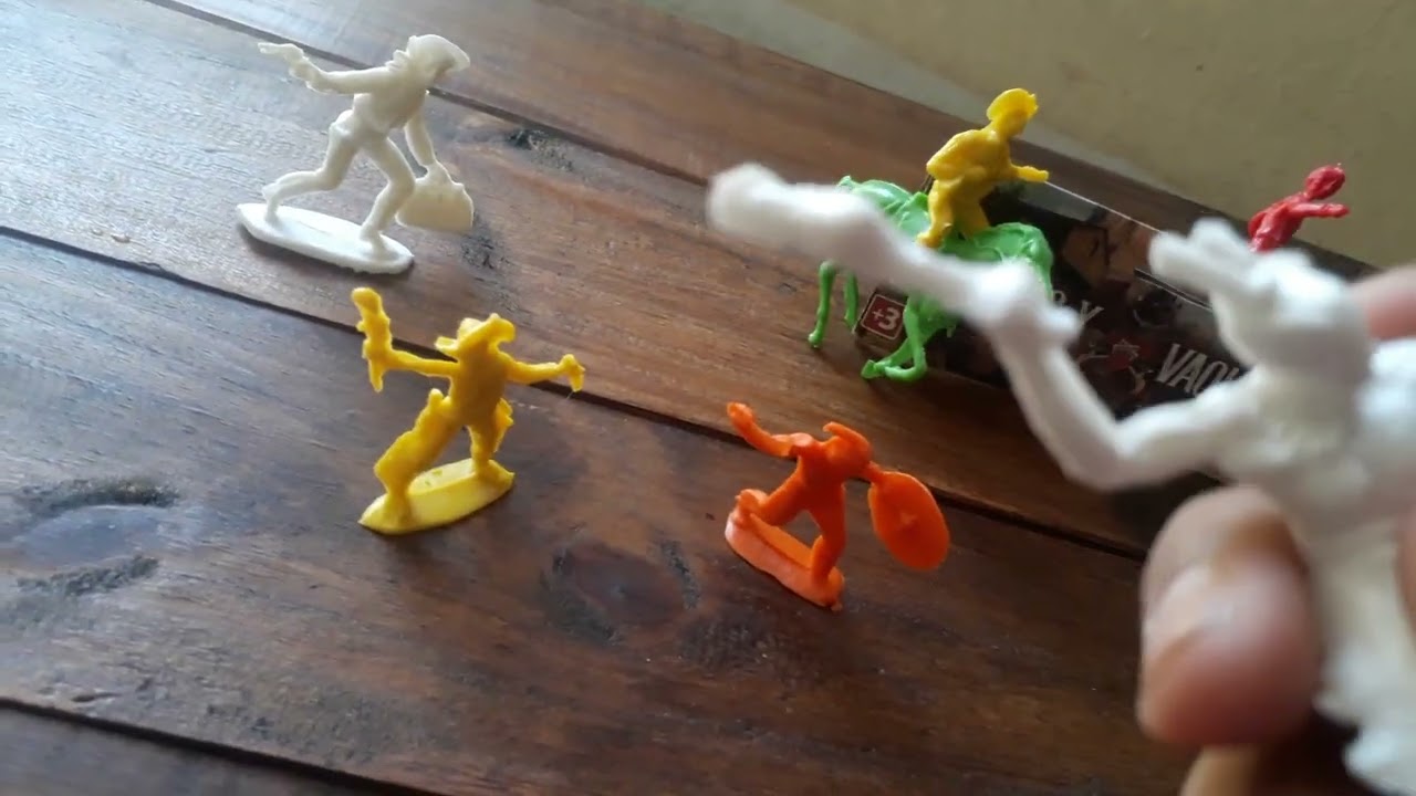 UNBOXING:Soldaditos indios y vaqueros de juguete