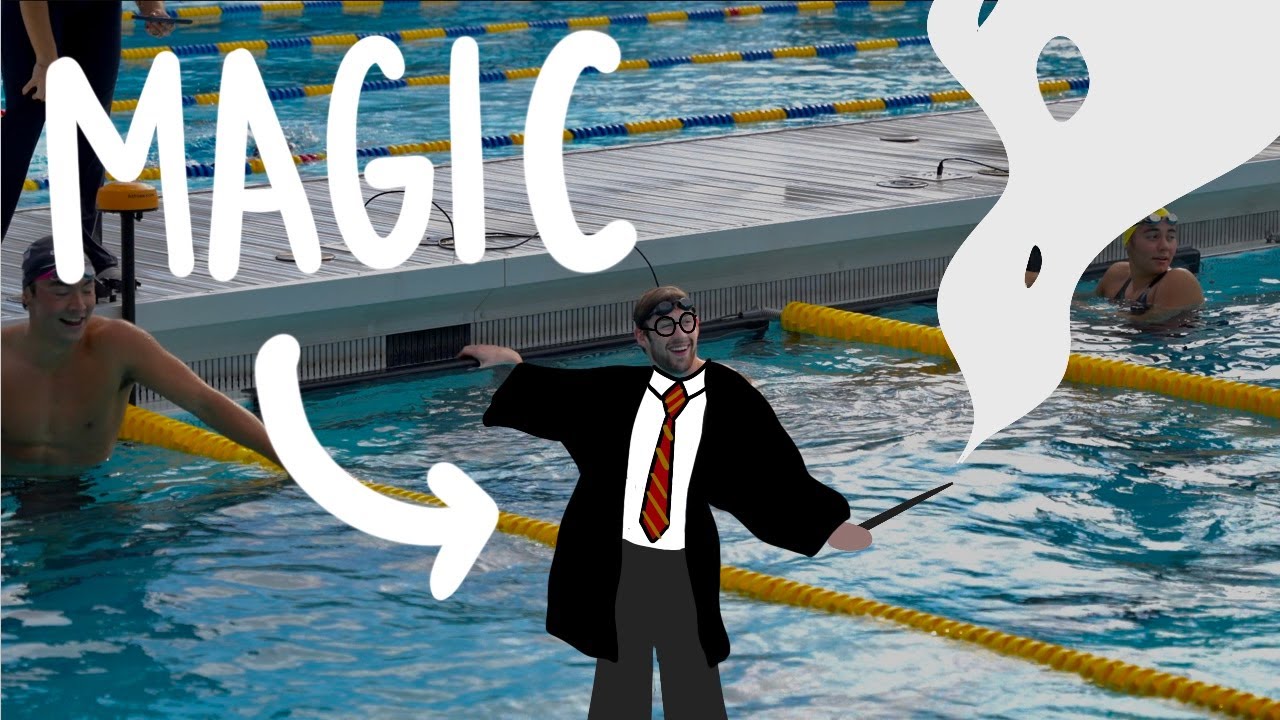 World Champion Swimmer Does... MAGIC!