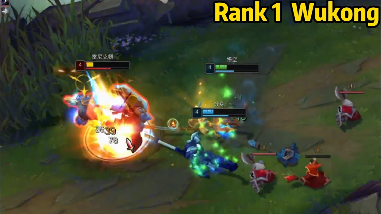 Rank 1 Wukong: He SOLO KILLED a Grandmaster Renekton in KR High Elo!