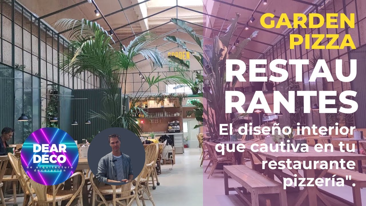 Garden pizza Creando una experiencia irresistible El diseño interior que cautiva en tu restaurante