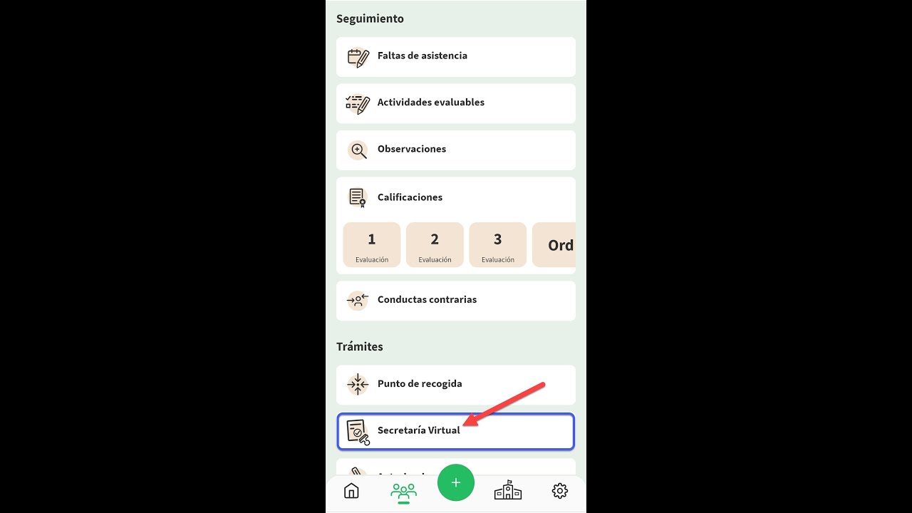 Matriculación en Secretaría Virtual (Andalucía): acceso y datos personales.