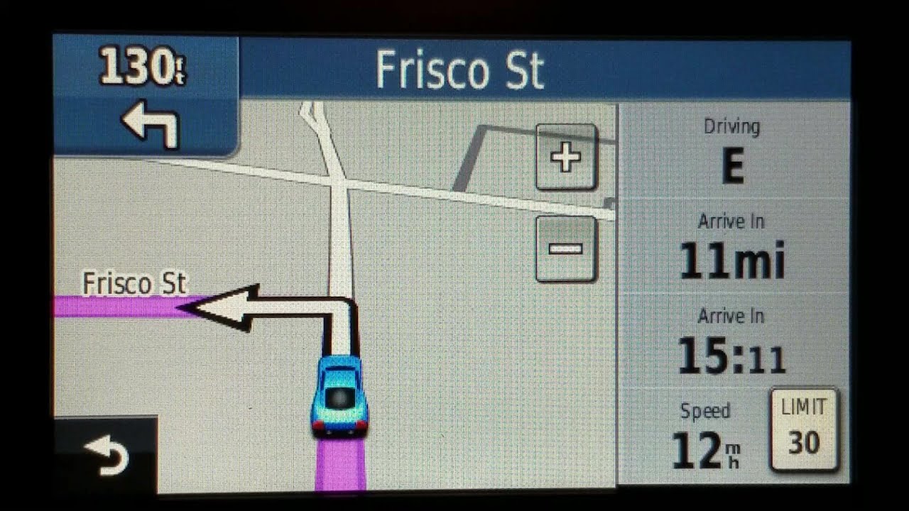 Garmin nuvi 52LM, a basic 5 inch GPS