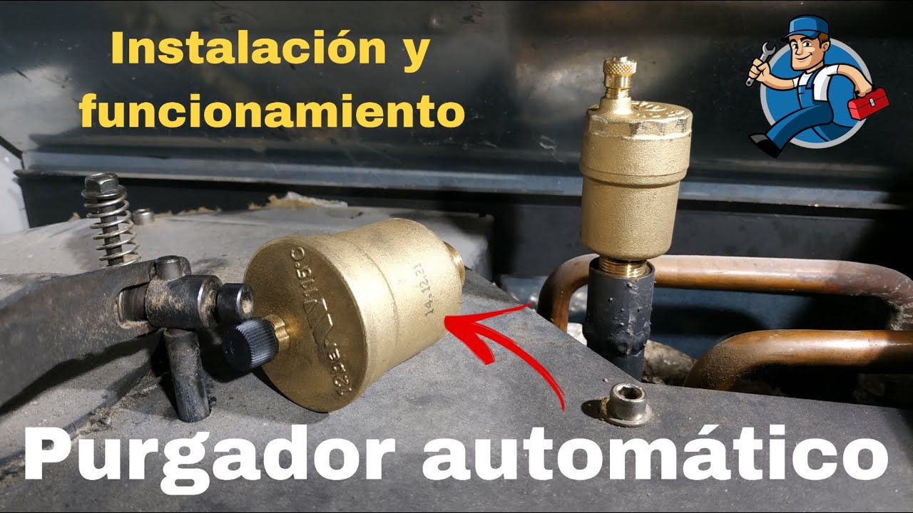 PURGADOR DE AIRE AUTOMÁTICO (CALEFACCIÓN) || SUSTITUCIÓN Y FUNCIONAMIENTO