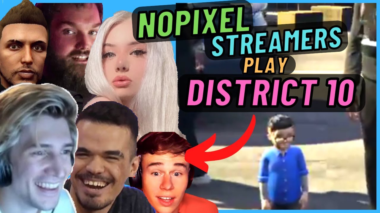 NoPixel streamers REACT to District 10 (it goes exactly as expected) | GTA RP NoPixel
