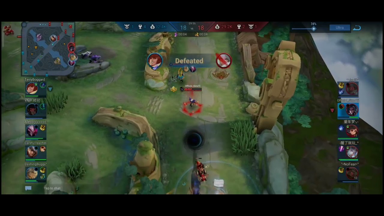 They Tried To Kill SimaYi 4vs1 (HOK)