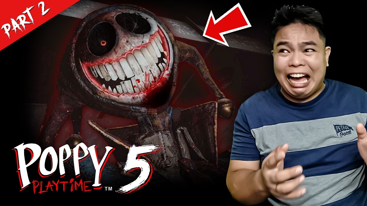 Kinilabutan Ako sa Larong ito! - POPPY PLAYTIME 5 Part 2