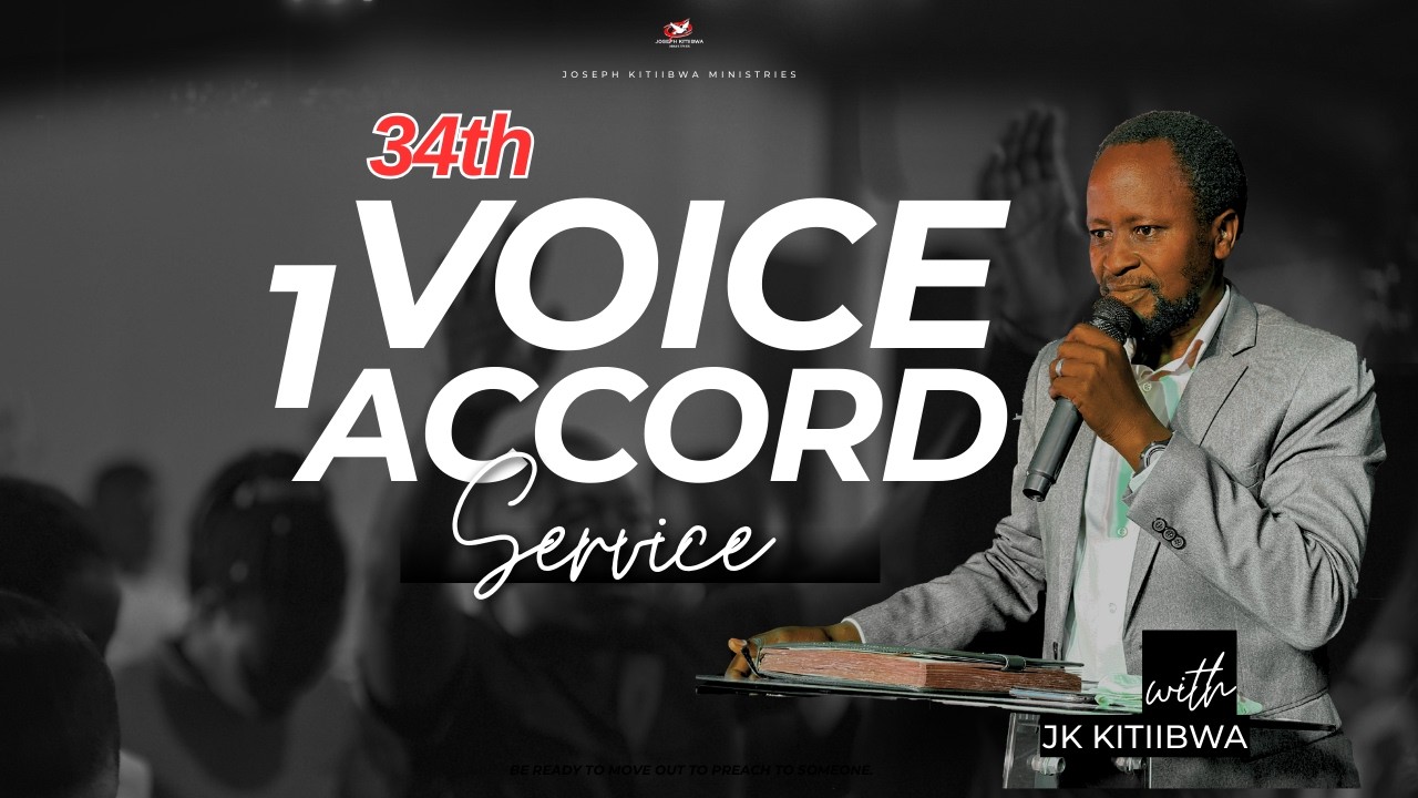 34th 1Voice 1Accord / Evangelism / Sunday Service   with Pst Jk kitiibwa at CPC