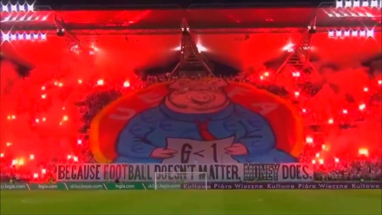 LEGIA WARSAW WHITE LEGION ULTRAS POLISH FOOTBALL POLAND POLSKA