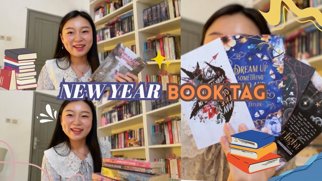 How Many Books Will You Read in 2025? New Year Book Tag | Booktube Indonesia