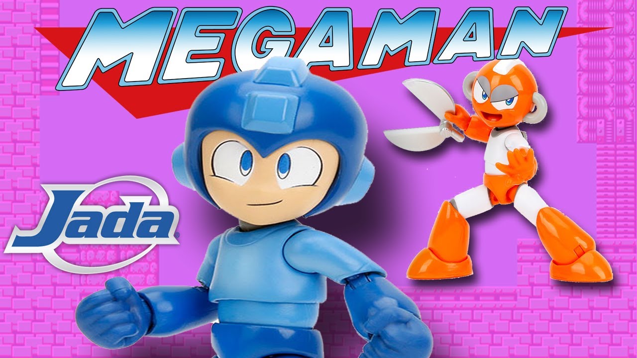 Jada Toys Mega Man and Cut Man Unboxing and Review