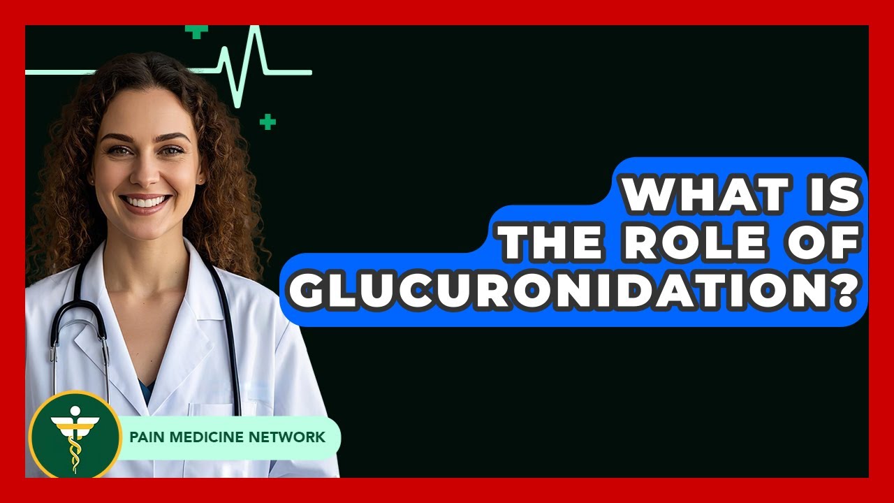 What Is The Role Of Glucuronidation? - Pain Medicine Network