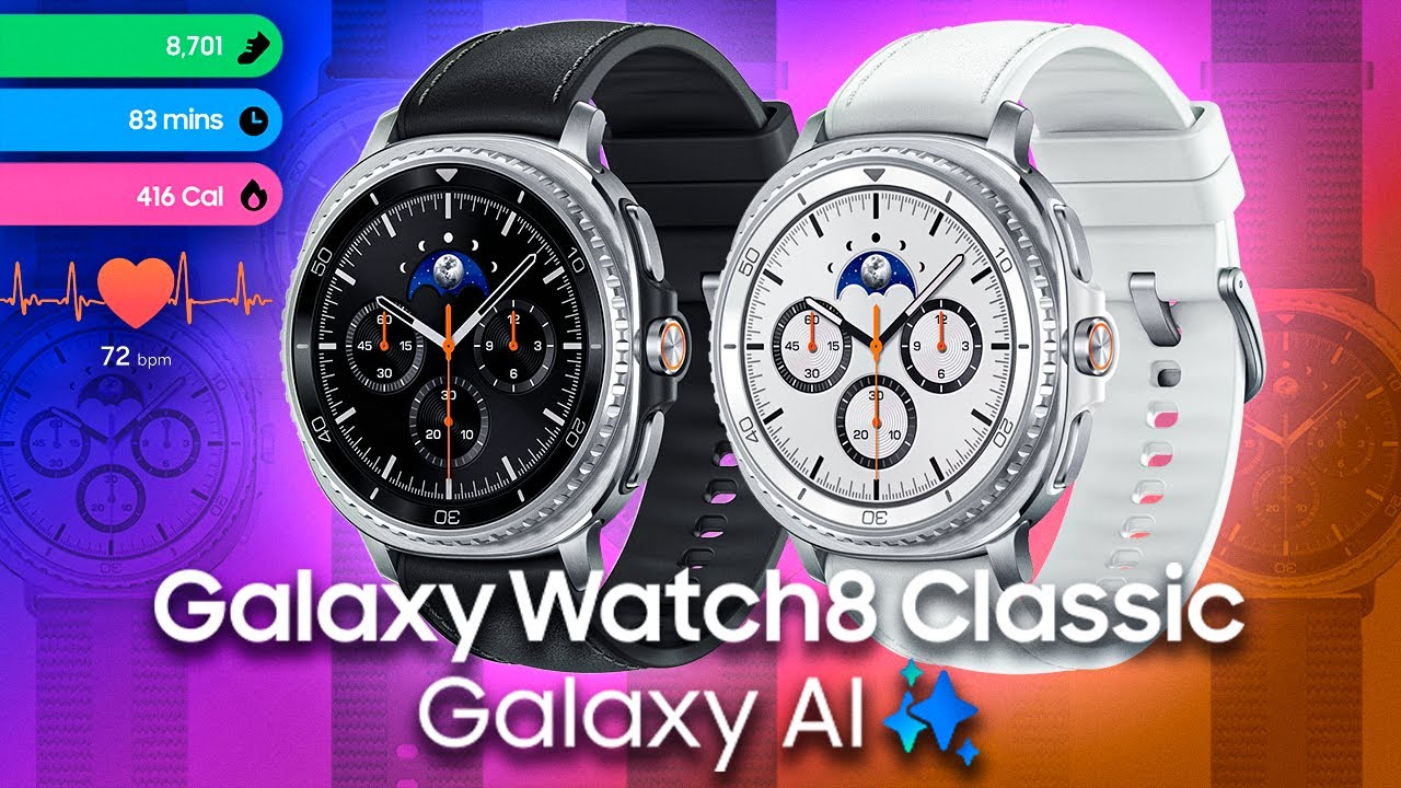 Galaxy Watch 8 Classic me deixou IMPRESSIONADO — olha isso!