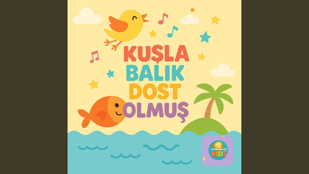 Kuşla Balık Dost Olmuş