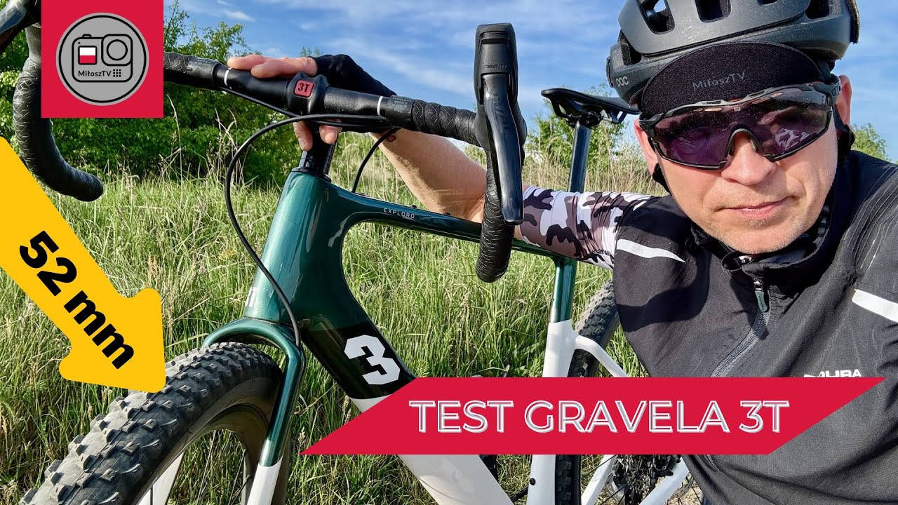 Test Gravela 3T Exploro RaceMax RIVAL AXS 1X12 | Czy to nie jest MTB z barankiem?