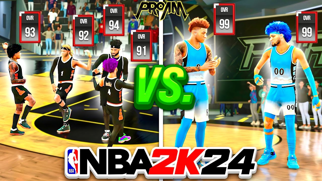 OUR FIRST COMP PRO AM GAME OF NBA 2K24!
