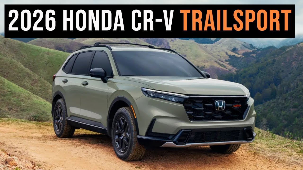 Honda CR-V TrailSport 2026 года против конкурентов | Сравнение RAV4, Tucson, CX-50 и Forester