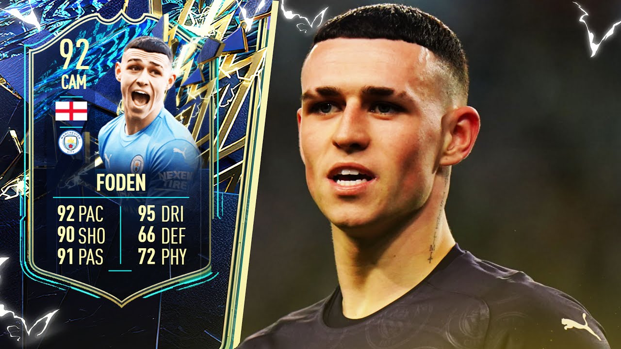 Better Than Bernardo?! 🤯 92 TOTS Phil Foden Player Review! FIFA 22 Ultimate Team
