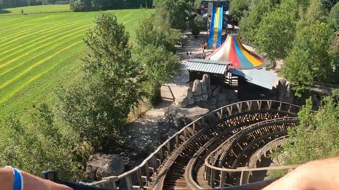Holzachterbahn 