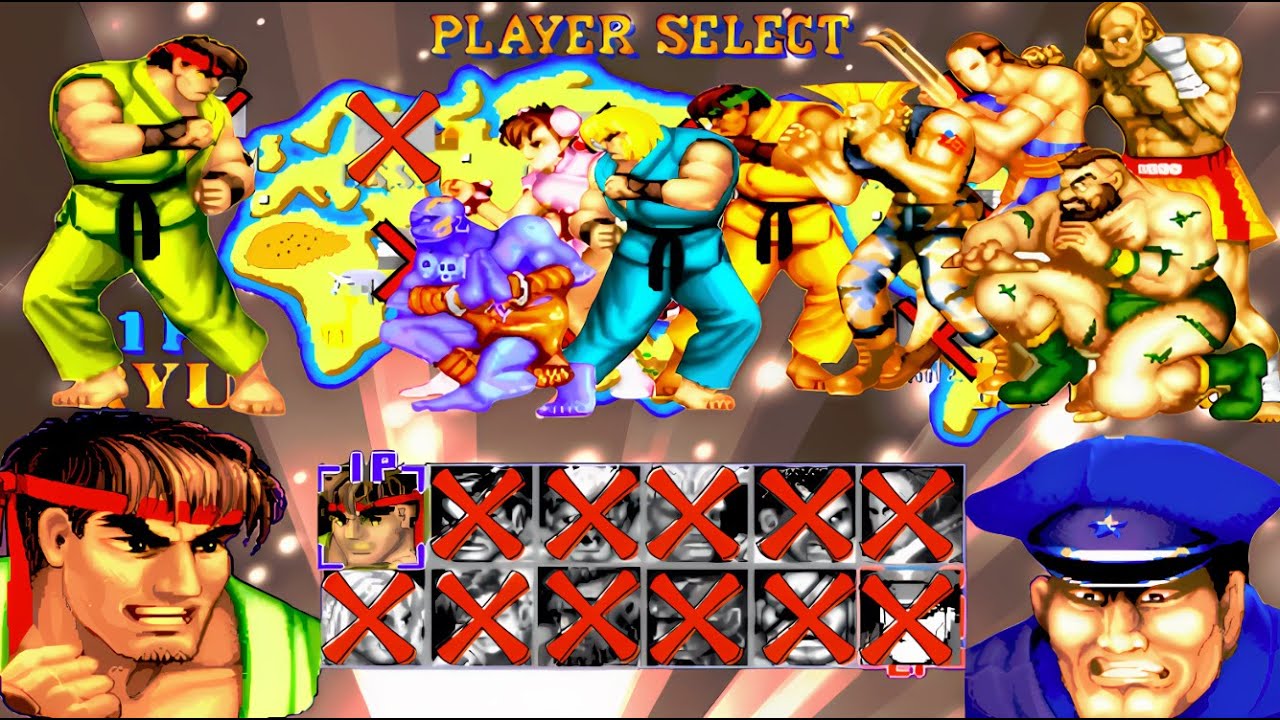 Street Fighter II': Champion Edition (Golden Edition Deluxe) Ryu Playthrough