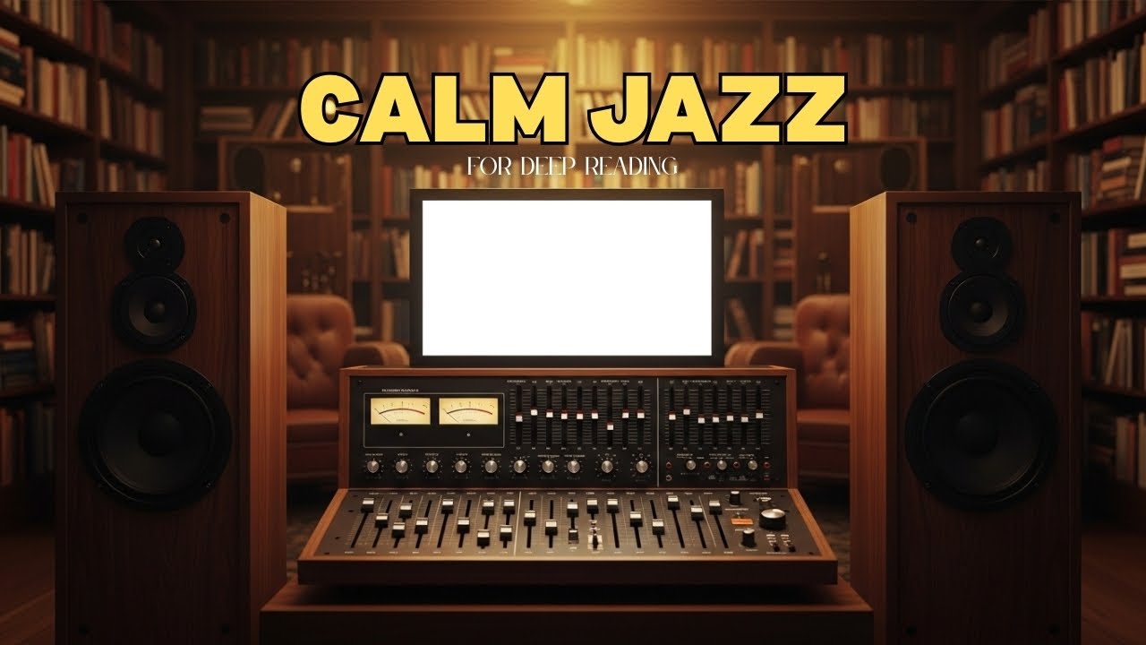 Instrumental Soundscape for Deep Reading Sessions with Gentle Jazz Flow