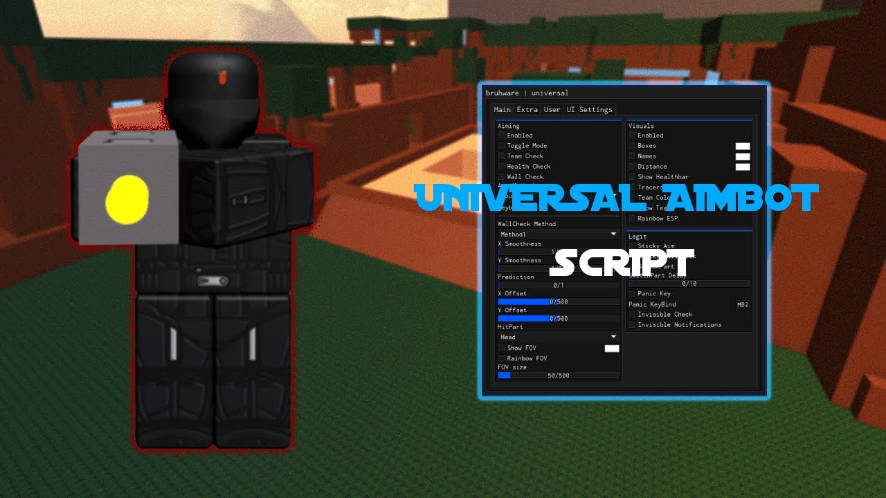 BEST ROBLOX AIMBOT SCRIPT THIRD AND FIRST PERSON (CLANNING)!!!