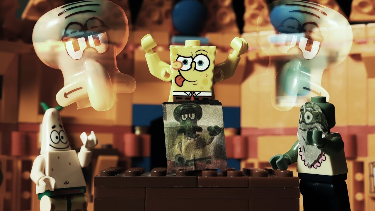 Воскрешение Сквидварда Щупальца - Lego Spongebob