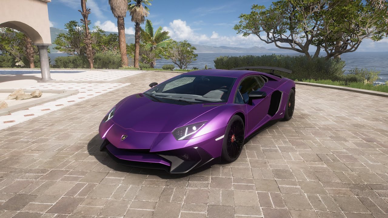 lamborghini aventador sv | forza horizon 5 gameplay