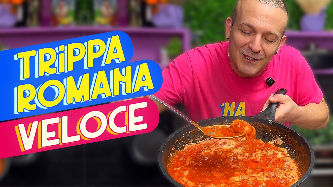Hai poco tempo? Fai la TRIPPA ALLA ROMANA cos&igrave;! (Metodo Facile e Veloce)