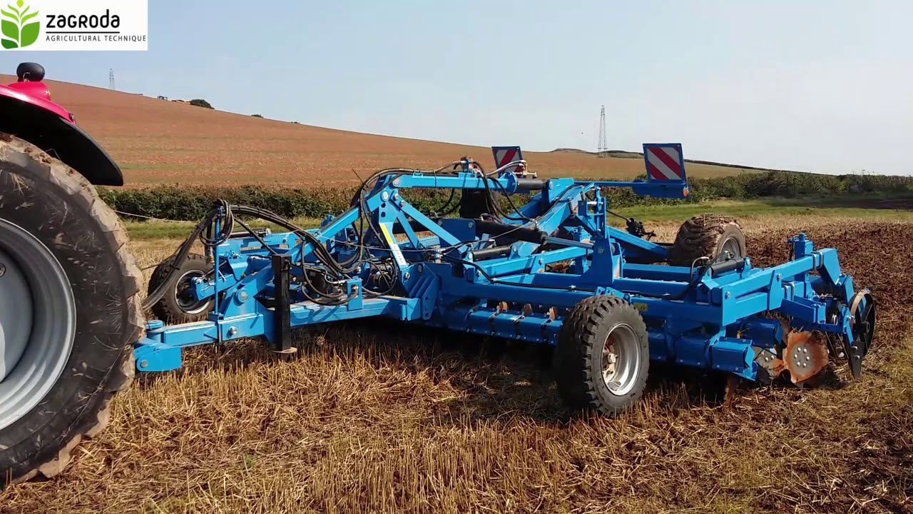 6 m disc harrow ZAGRODA