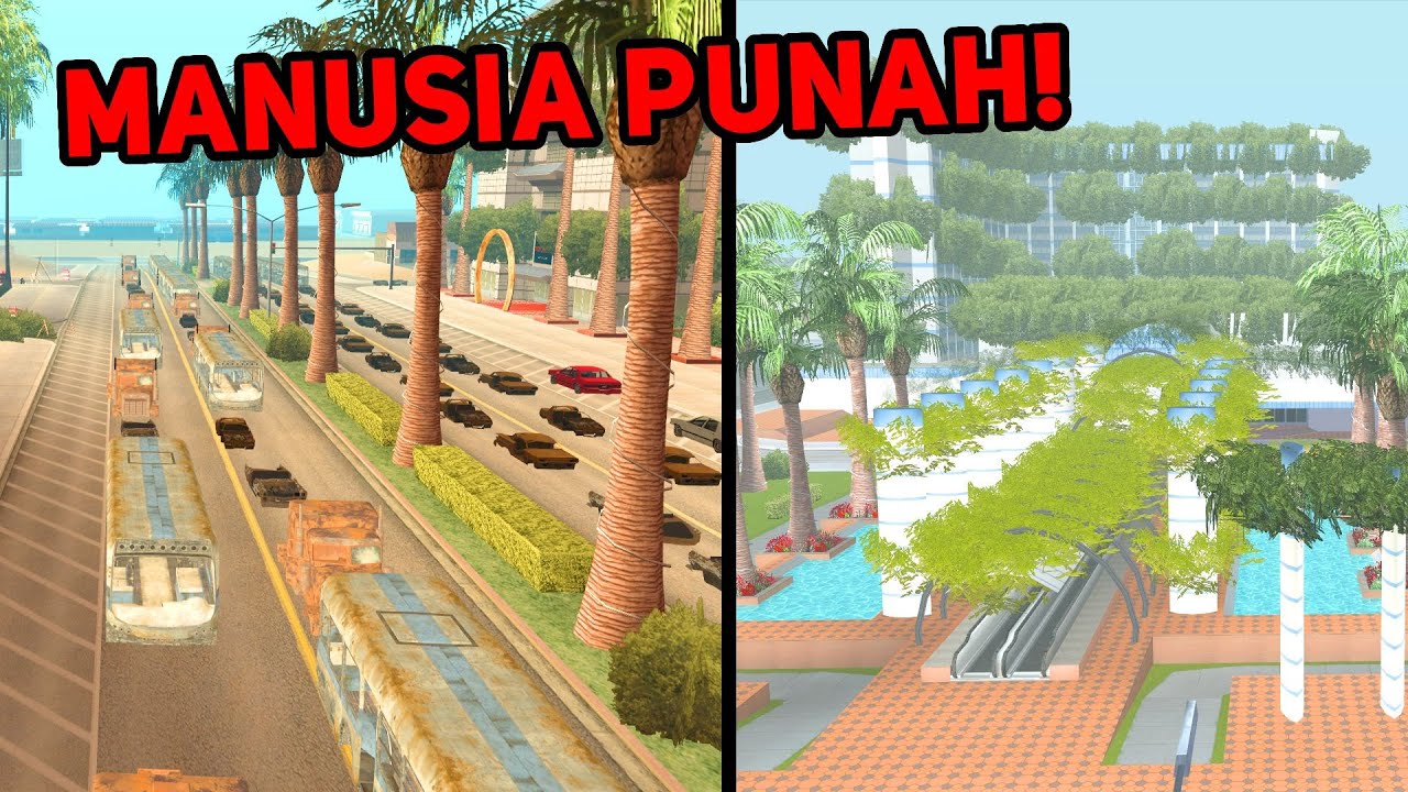 Gambaran Ketika Kota Las Venturas Sudah Tidak BERPENGHUNI Lagi Di GTA San Andreas
