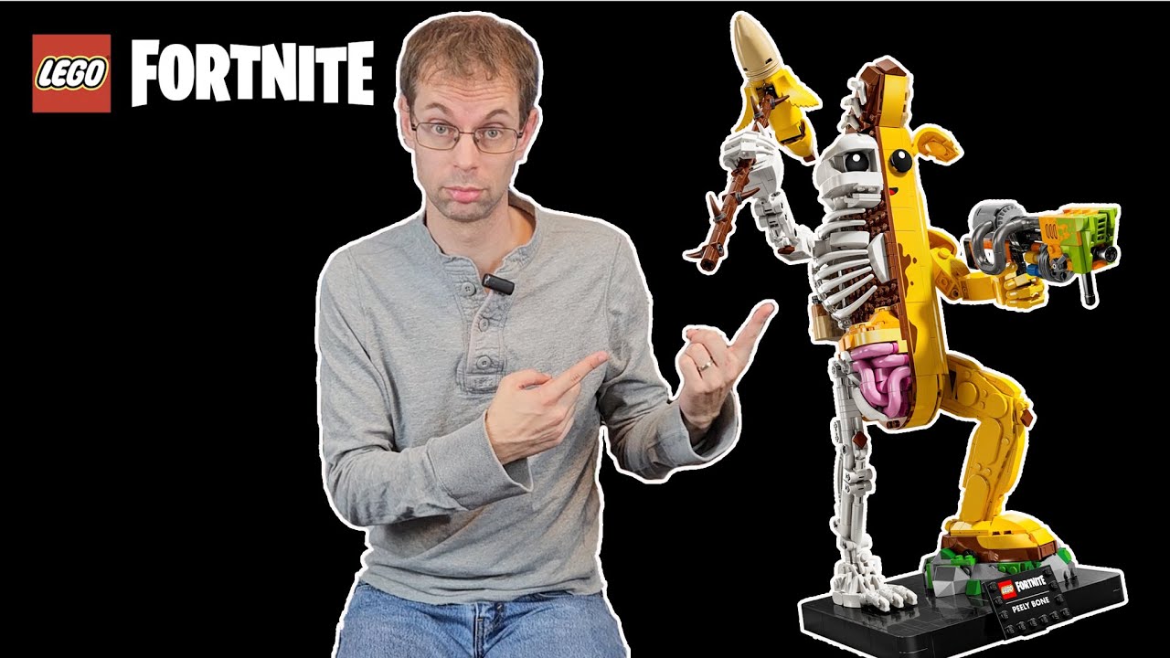 Most Creative Lego Set of the YEAR??? | Peely Bone (Set 77072)