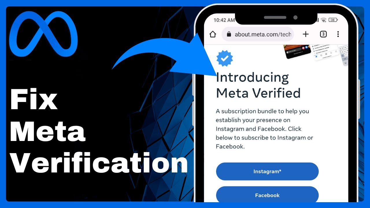 How To Fix Meta Verification Not Available For Facebook (Quick & Easy)