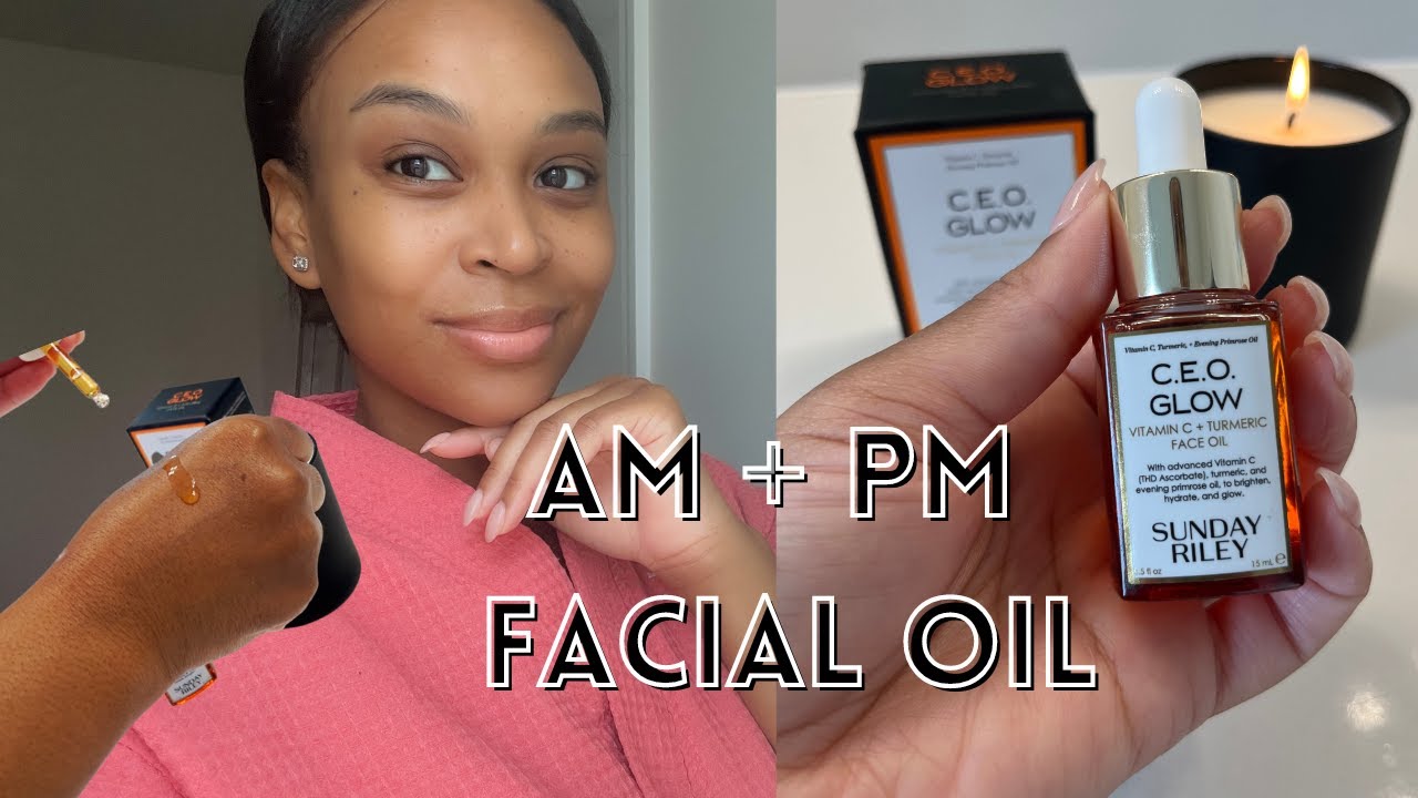 Sunday Riley C.E.O. Glow Vitamin C + Turmeric Facial Oil |  Review + Demo