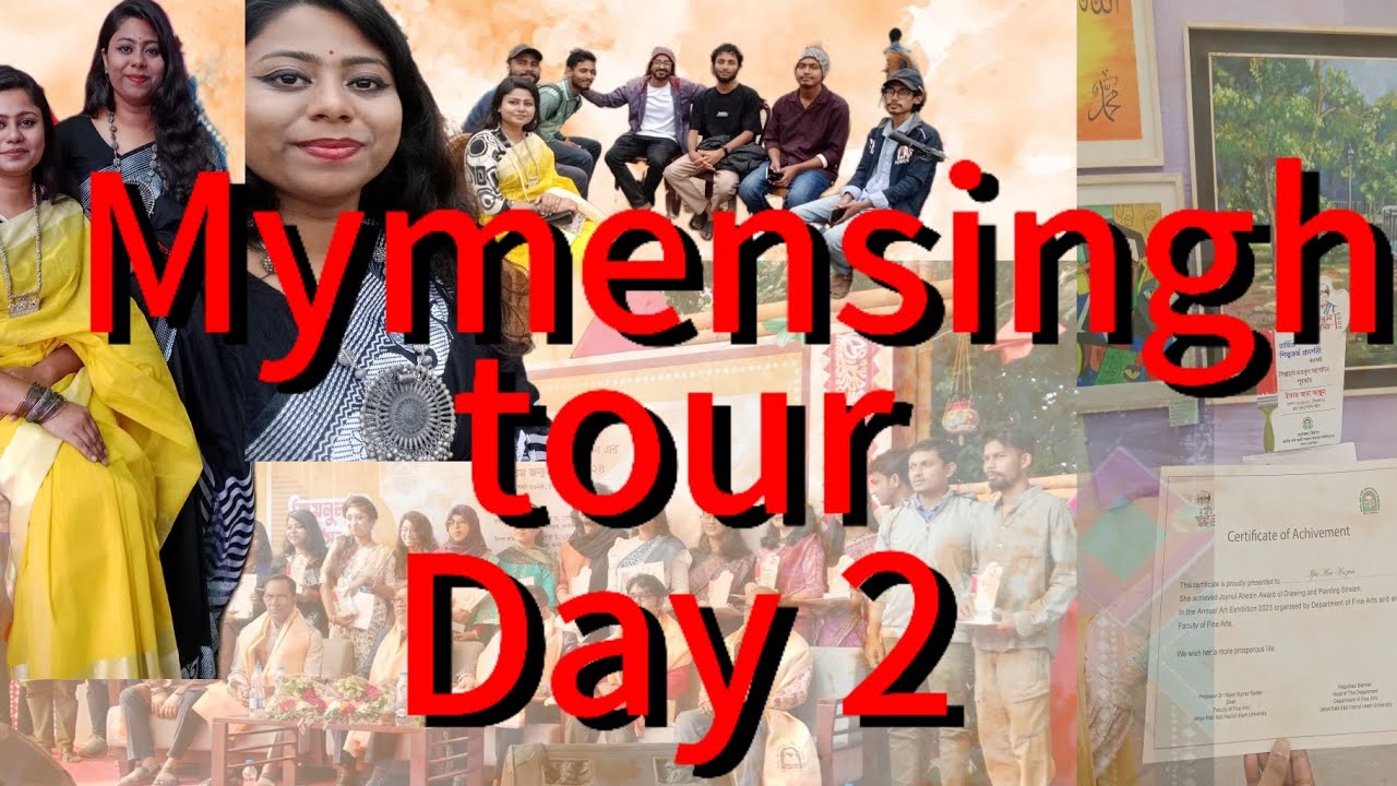 Mymensingh tour (Day 2)#mymensingh #trishal #university #winter #tour #winterpitha #tea