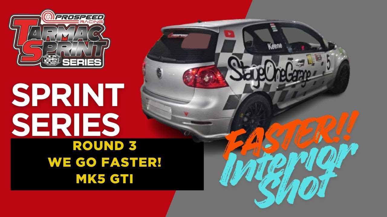 2025 Prospeed Sprint Series- ONBOARD- MK5 GTI - NSSCC- Round 3 - Interior Shot