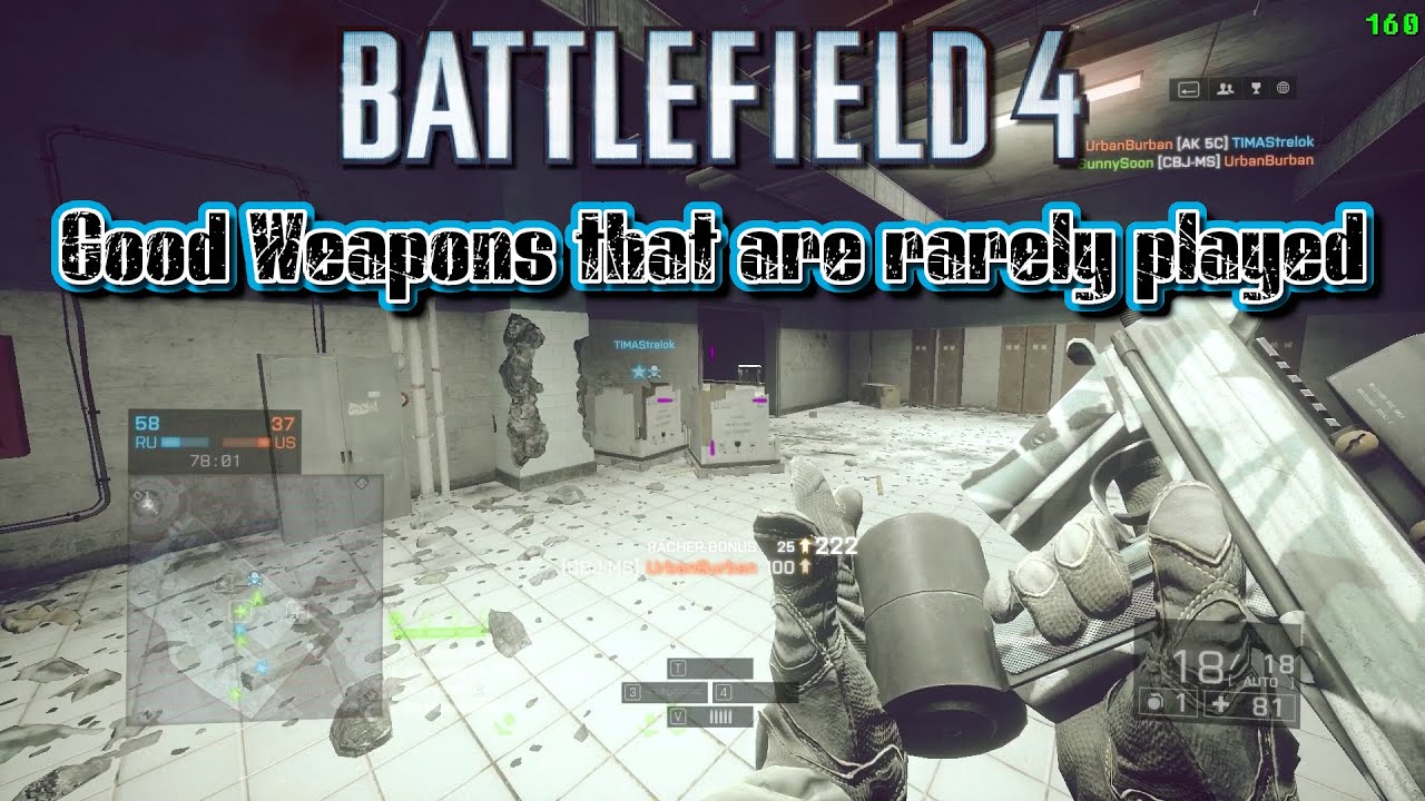 Good Weapons that are rarely played - CBJ-MS Operation Locker Battlefield 4