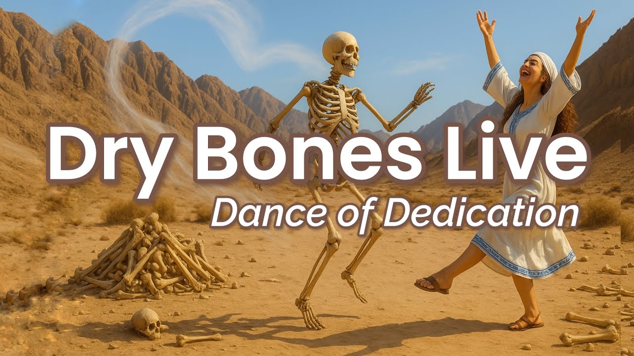 Dry Bones Live! | Dance of Dedication | Official Lyric
