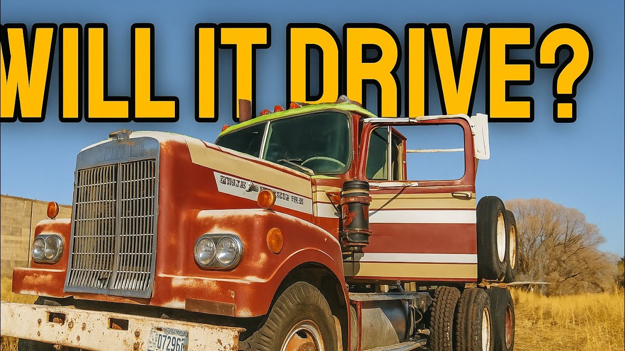 Will this 1972 white western star  drive out of its grave?? Epic Fail!!!