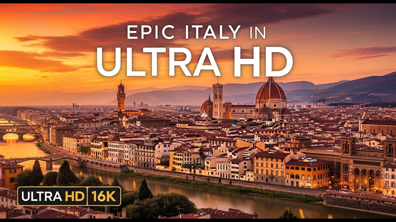 Epic Italy in 16K HDR | Cinematic 240FPS Ultra HD | Landmarks & Scenic Views | Mobile Version 9:16