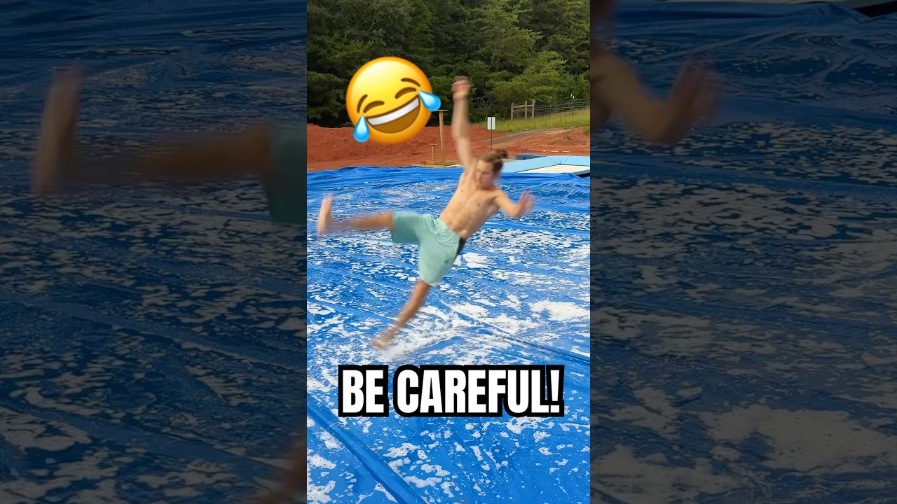 BE CAREFUL ⚠️ IT&rsquo;S SLIPPERY! 😂