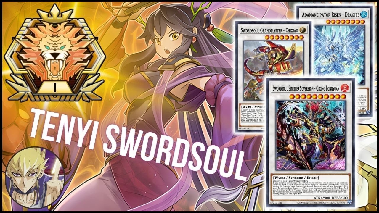 TENYI SWORDSOUL Remains TOP TIER! Master Rank Ladder Replays + Decklist (Yu-Gi-Oh! Master Duel)
