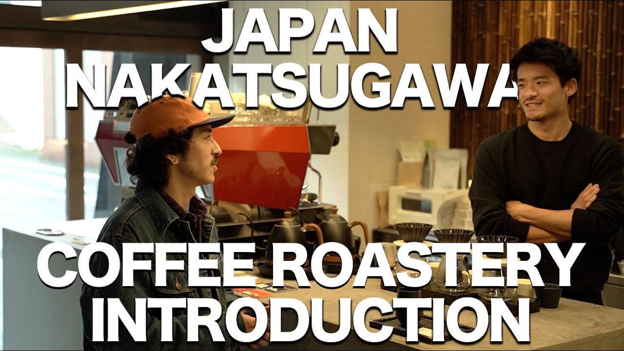 Warehouse coffee shop in Japan