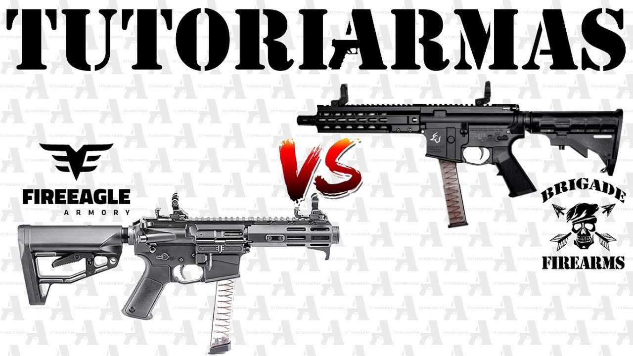 Brigade vs  FireEagle - Qual a  melhor carabina AR 9x19 do Brasil?