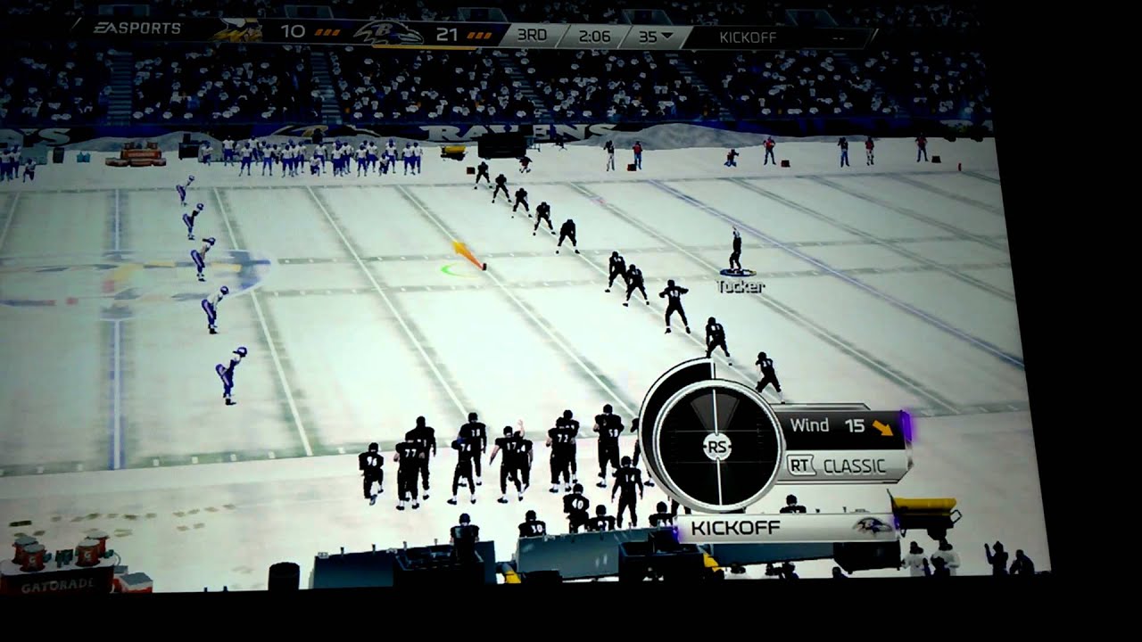 Madden 25 Snow game( Weather Series)